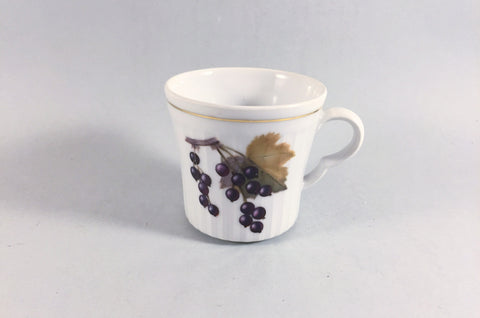 Royal Worcester - Evesham - Gold Edge - Coffee Cup - 2 3/4 x 2 5/8" - The China Village