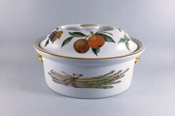 Royal Worcester - Evesham - Gold Edge - Casserole Dish - 3pt - The China Village