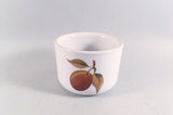 Royal Worcester - Evesham Vale - Jam Pot (Base Only) - (Redcurrants , Blackberries, Peach) - The China Village