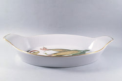 Royal Worcester - Evesham - Gold Edge - Serving Dish - 13 3/4" - The China Village