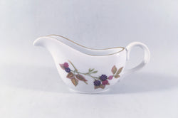 Royal Worcester - Evesham - Gold Edge - Sauce Boat - The China Village