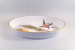 Royal Worcester - Evesham - Gold Edge - Serving Dish - 10 1/2" - The China Village