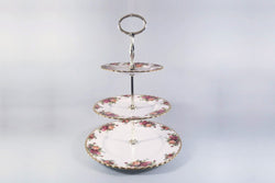 Royal Albert - Old Country Roses - Cake Stand - 3 tier - The China Village