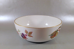 Royal Worcester - Evesham - Gold Edge - Serving Bowl - 8" (Apples, Pears & Blackberries) - The China Village