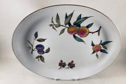Royal Worcester - Evesham - Gold Edge - Oval Platter - 14 5/8" - The China Village