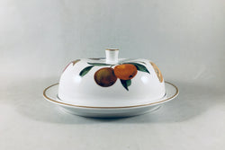 Royal Worcester - Evesham - Gold Edge - Butter Dish - The China Village