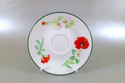 Royal Worcester - Poppies - Tea Saucer - 6" - The China Village