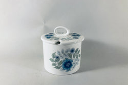Wedgwood - Clementine - Plain Edge - Jam Pot - The China Village