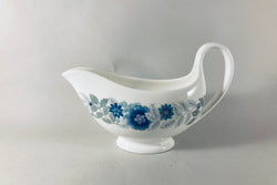 Wedgwood - Clementine - Plain Edge - Sauce Boat - The China Village