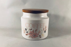 Boots - Hedge Rose - Storage Jar (Coffee) - 4" x 4 1/2" - The China Village