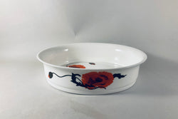 Wedgwood - Cornpoppy - Susie Cooper - Vegetable Dish - 9" - The China Village