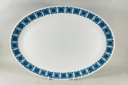 Tuscan & Royal Tuscan - Charade - Oval Platter - 13 7/8" - The China Village