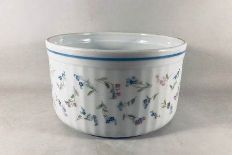 Royal Worcester - Forget Me Not - Soufflé Dish - 6 5/8" - The China Village