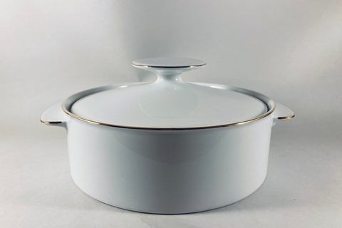Thomas - Medaillon - Thin Gold Band - Vegetable Tureen - The China Village