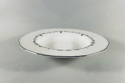 Royal Worcester - Silver Chantilly - Rimmed Bowl - 8 1/8" - The China Village