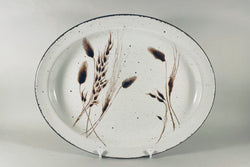 Midwinter - Wild Oats - Oval Platter - 11 3/4" - The China Village