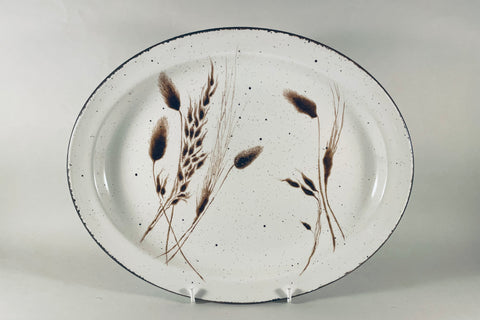 Midwinter - Wild Oats - Oval Platter - 11 3/4" - The China Village