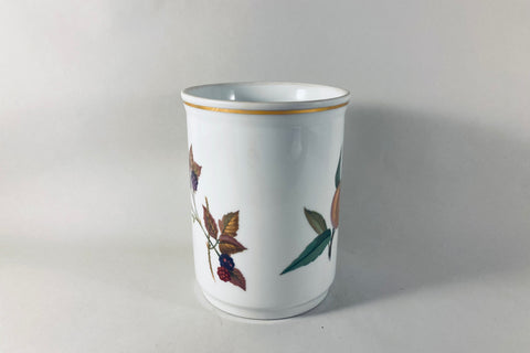 Royal Worcester - Evesham - Gold Edge - Utensil Jar - 5 1/4" - The China Village