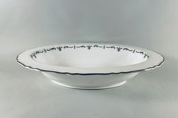 Royal Worcester - Silver Chantilly - Vegetable Dish - 10 1/2" - The China Village