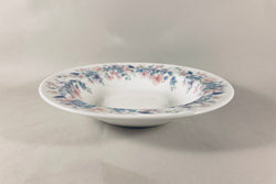 Wedgwood - Angela - Plain Edge - Rimmed Bowl - 8" - The China Village