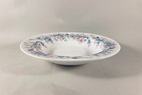 Wedgwood - Angela - Plain Edge - Rimmed Bowl - 8" - The China Village