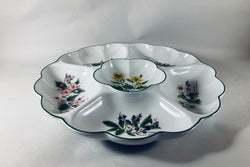 Royal Worcester - Worcester Herbs - Crudité Dish - 13 1/2" - The China Village