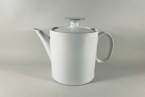 Thomas - Medaillon - Thin Gold Band - Teapot - 1 1/2pt - The China Village