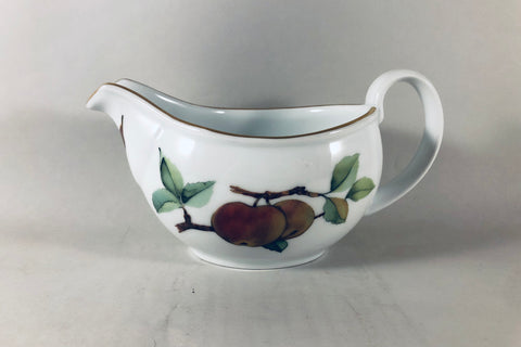 Royal Worcester - Evesham - Gold Edge - Sauce Boat - The China Village