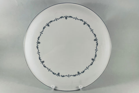 Royal Worcester - Silver Chantilly - Gateau Plate - 11" - The China Village