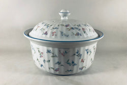Royal Worcester - Forget Me Not - Casserole Dish - 2pt - The China Village