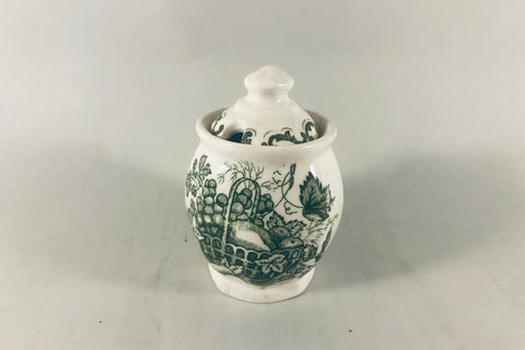 Mason's - Fruit Basket - Green - Mustard Pot - The China Village