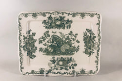 Mason's - Fruit Basket - Green - Cheese Dish (Base Only) - The China Village