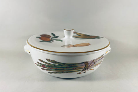Royal Worcester - Evesham - Gold Edge - Casserole Dish - 2pt - The China Village
