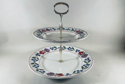 Adams - Old Colonial - Cake Stand - 2 tier - The China Village