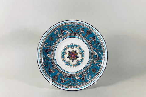 Wedgwood - Florentine - Turquoise - Coffee Saucer - 5 1/2" - The China Village
