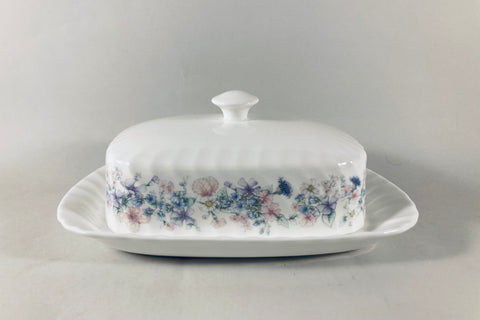 Wedgwood - Angela - Fluted Edge - Butter Dish - The China Village