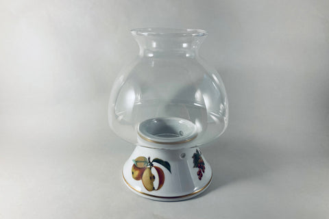 Royal Worcester - Evesham - Gold Edge - Hurricane Lamp - The China Village