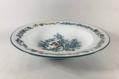 Royal Worcester - Worcester Herbs - Rimmed Bowl - 9" - The China Village