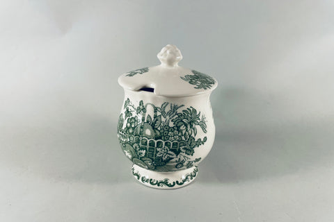 Mason's - Fruit Basket - Green - Jam Pot - The China Village