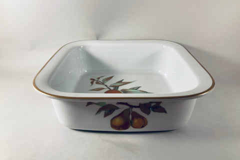 Royal Worcester - Evesham - Gold Edge - Serving Dish - 10" x 10" - The China Village