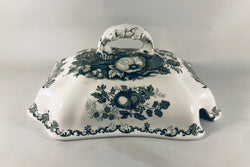 Mason's - Fruit Basket - Green - Soup Tureen (Lid Only) - The China Village