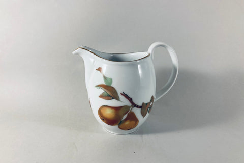 Royal Worcester - Evesham - Gold Edge - Milk Jug - 1/2pt - The China Village