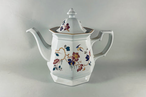 Wedgwood - Devon Rose - Teapot - 1 3/4pt - The China Village