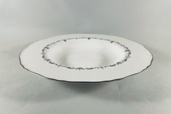 Royal Worcester - Silver Chantilly - Rimmed Bowl - 9 1/4" - The China Village