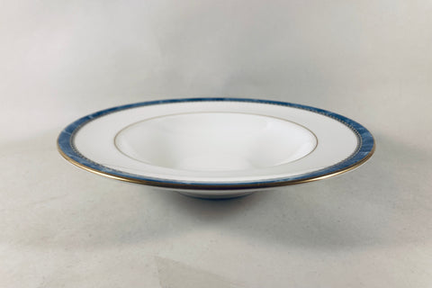 Royal Worcester - Medici - Blue - Rimmed Bowl - 8" - The China Village