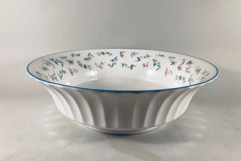 Royal Worcester - Forget Me Not - Serving Bowl - 9 5/8" - The China Village