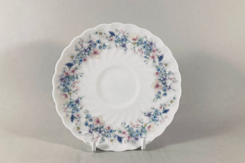 Wedgwood - Angela - Fluted Edge - Tea Saucer - 5 5/8" - The China Village