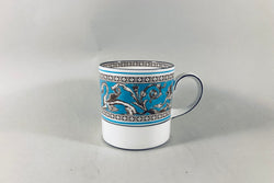 Wedgwood - Florentine - Turquoise - Coffee Can - 2 5/8 x 2 5/8" - The China Village