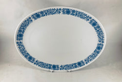 Royal Doulton - Cranbourne - Oval Platter - 16" - The China Village