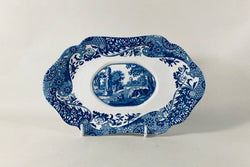 Spode - Italian - Blue (New Backstamp) - Sauce Boat Stand - The China Village